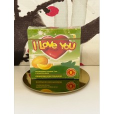 Презервативы "I LOVE YOU" 3шт. дыня