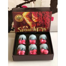 Шпанская мушка Spanish FLY  для женщин 6 флаконов по 3 таблетки (18 таблеток) E-0257
