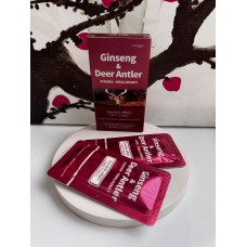 Женьшень и оленьи рога Gindeng & Deer Antler 72 часа  саше E-0543